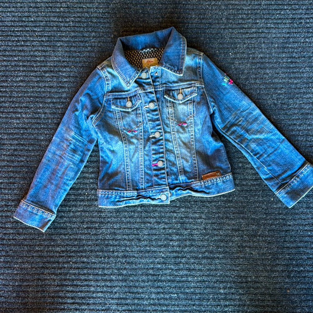 S. Oliver Jean Jacket Size 110 (4T)